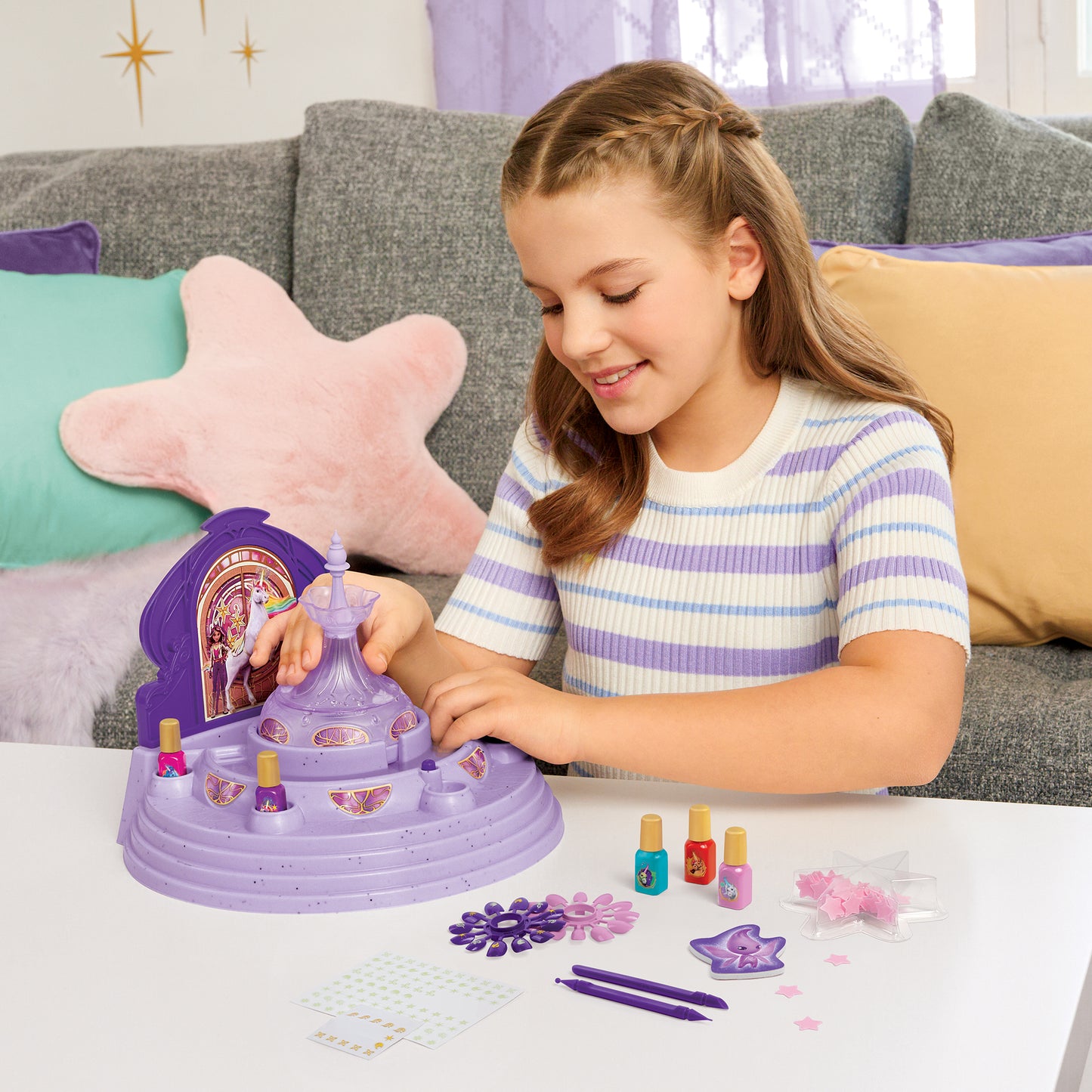 Unicorn Academy Star Stables Fountain Nail Spa
