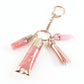 Pink & Gold Keychain Lip Gloss