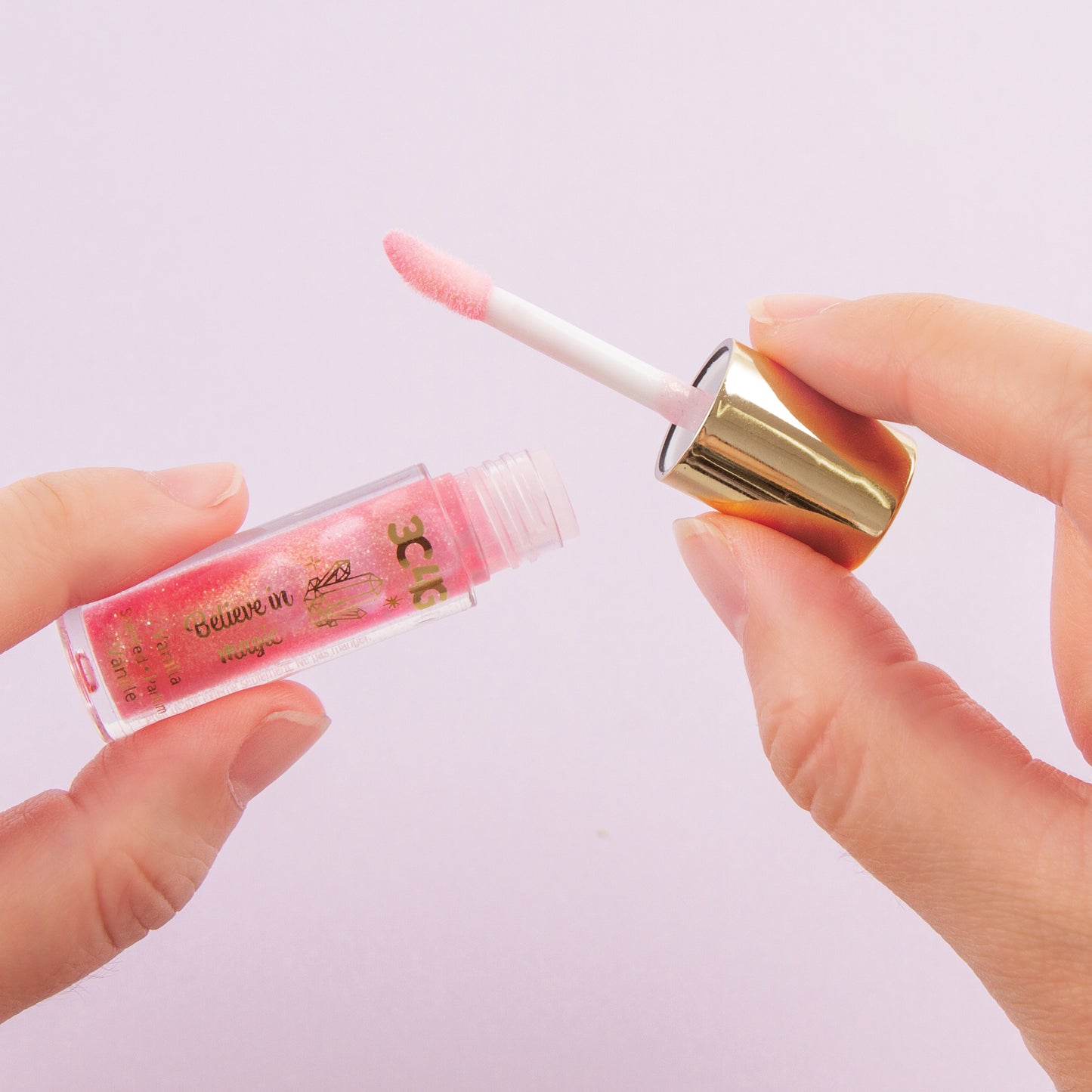 Pink & Gold Lip Gloss Set