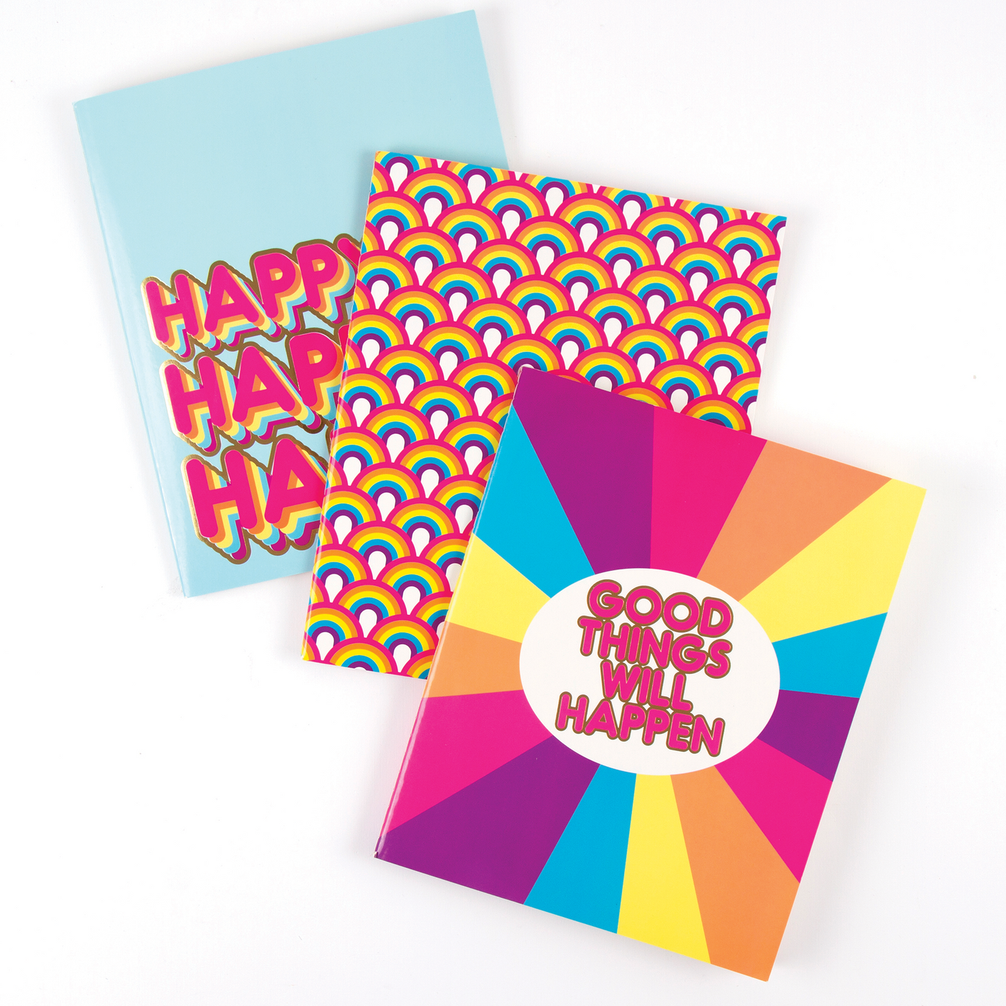 Rainbow Bright Notebook Trio