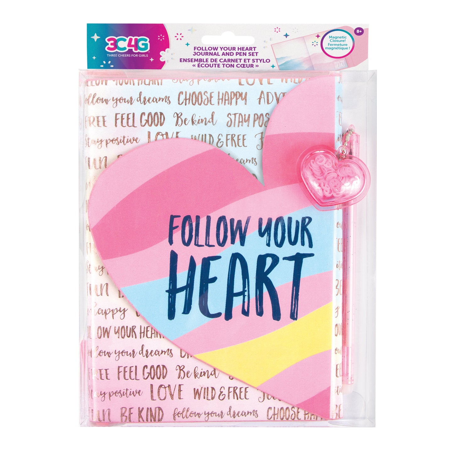 Follow Your Heart Journal and Pen Set – Make It Real