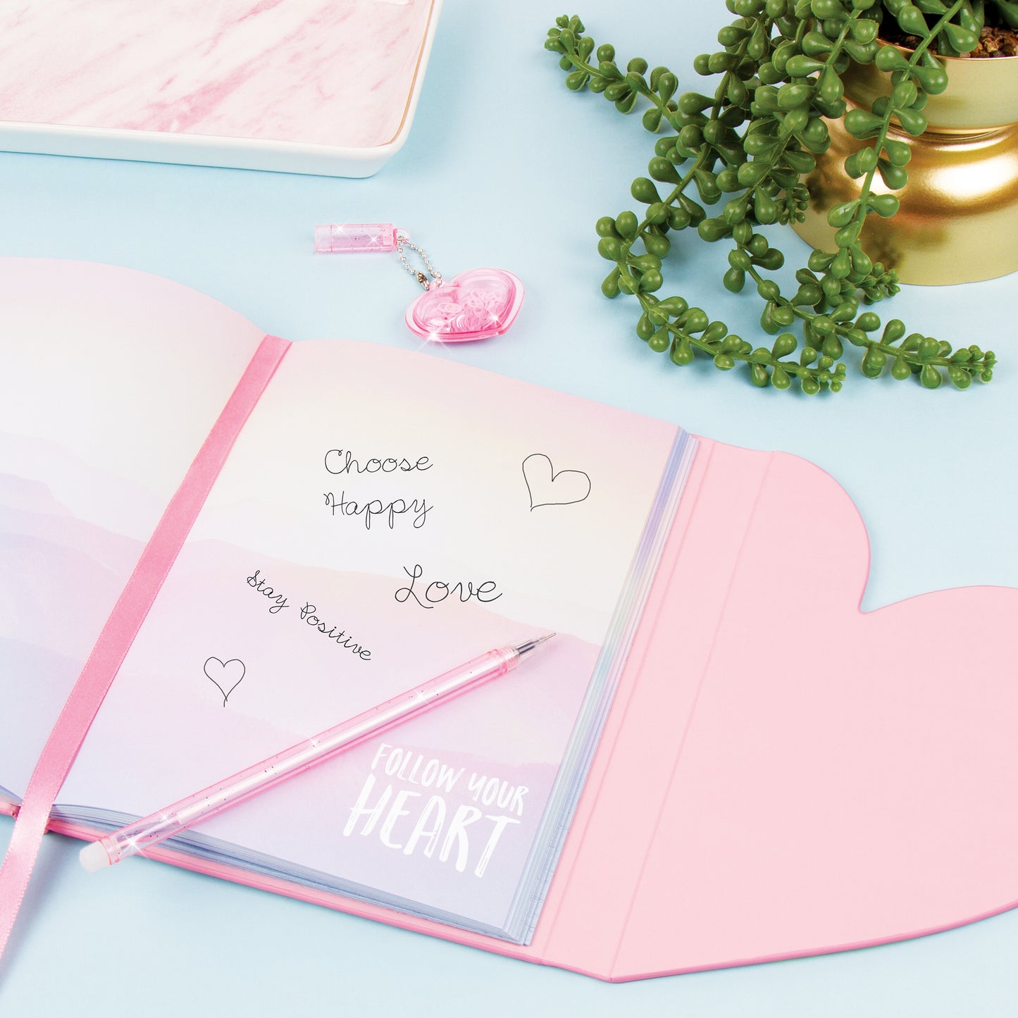 Follow Your Heart Journal and Pen Set