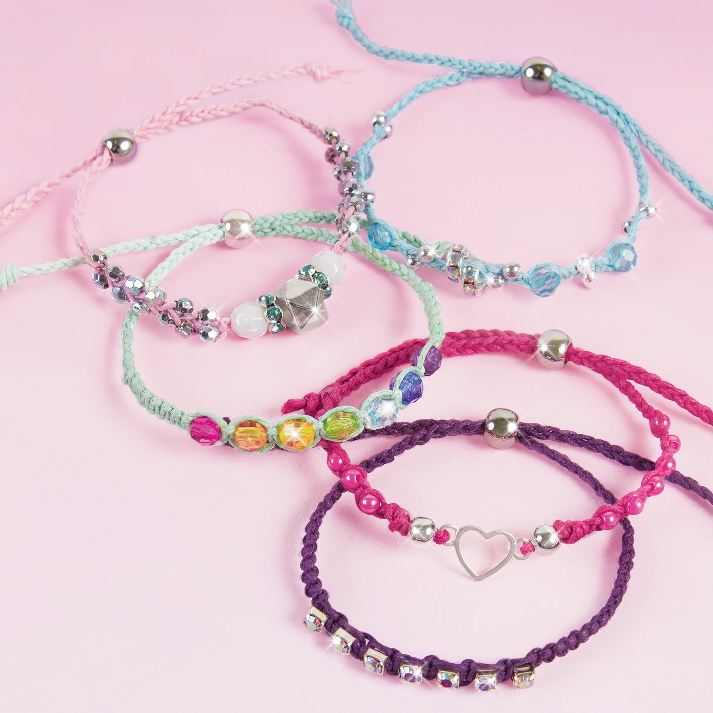 Rainbow Bling Bracelets