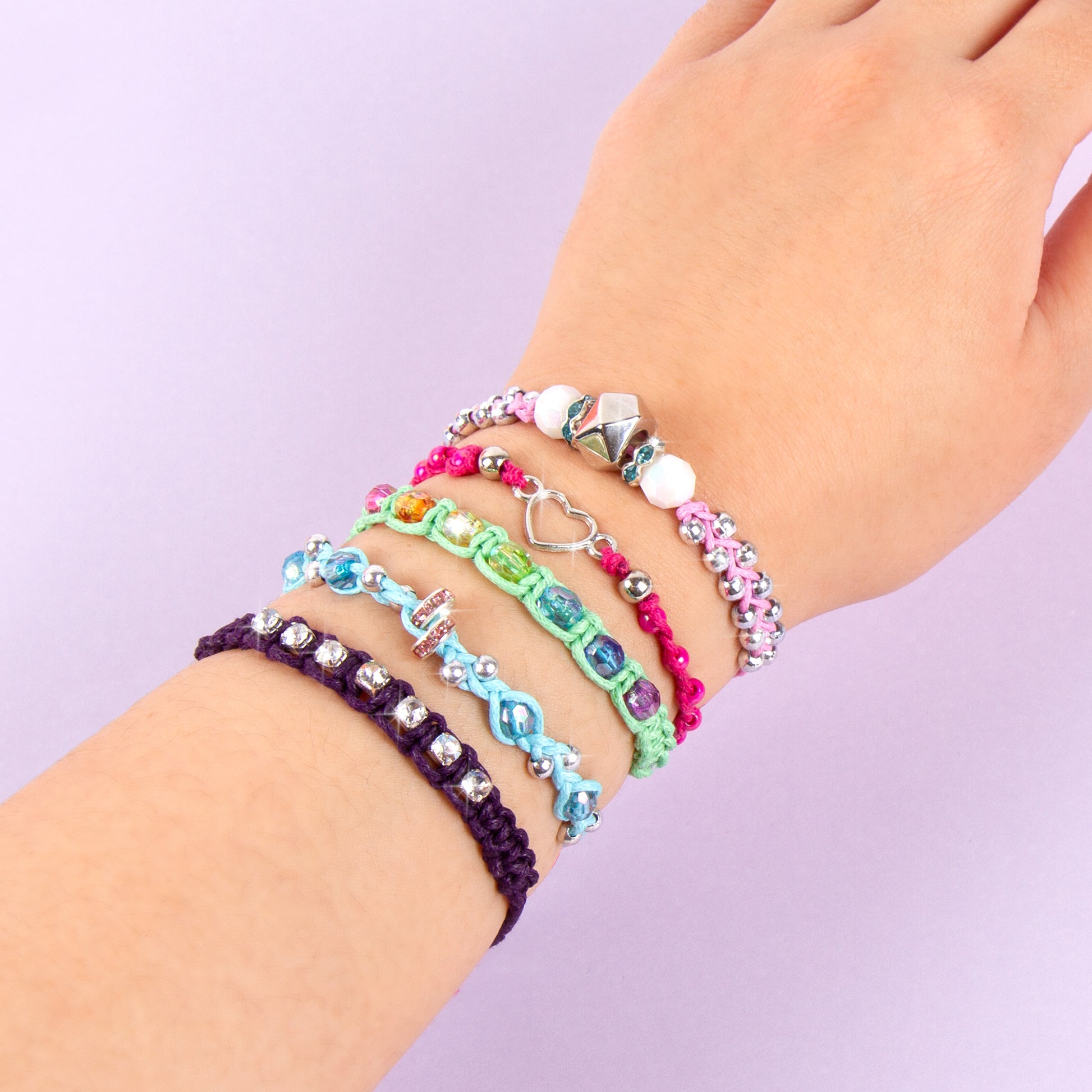 Rainbow Bling Bracelets – Make It Real