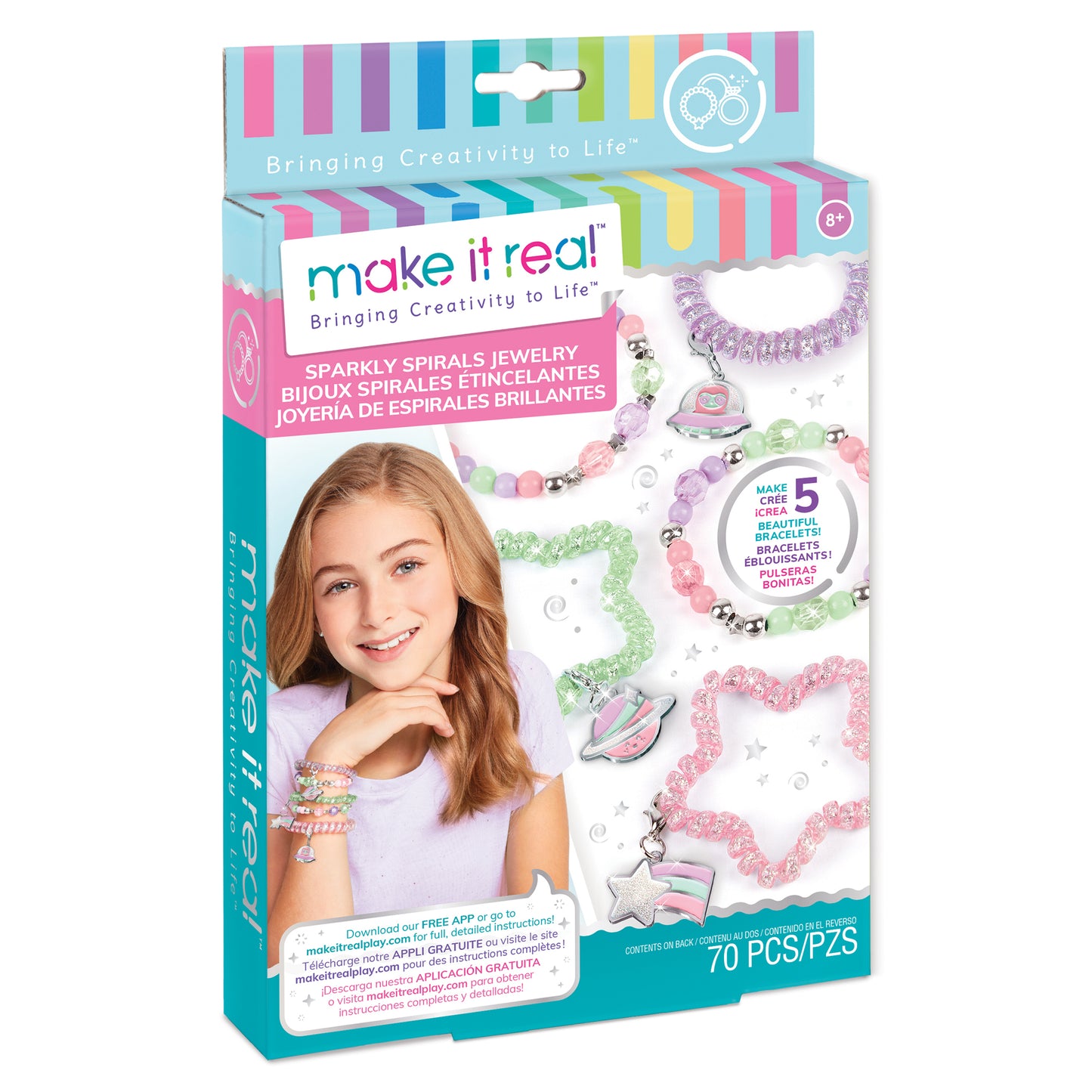 Sparkly Spirals Jewelry
