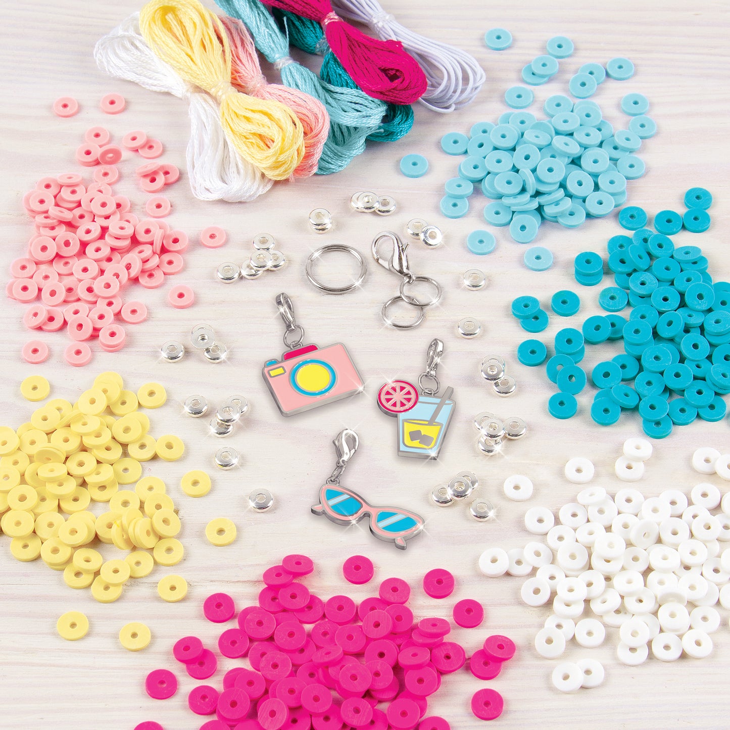 Summer Vibes Heishi Bead Set