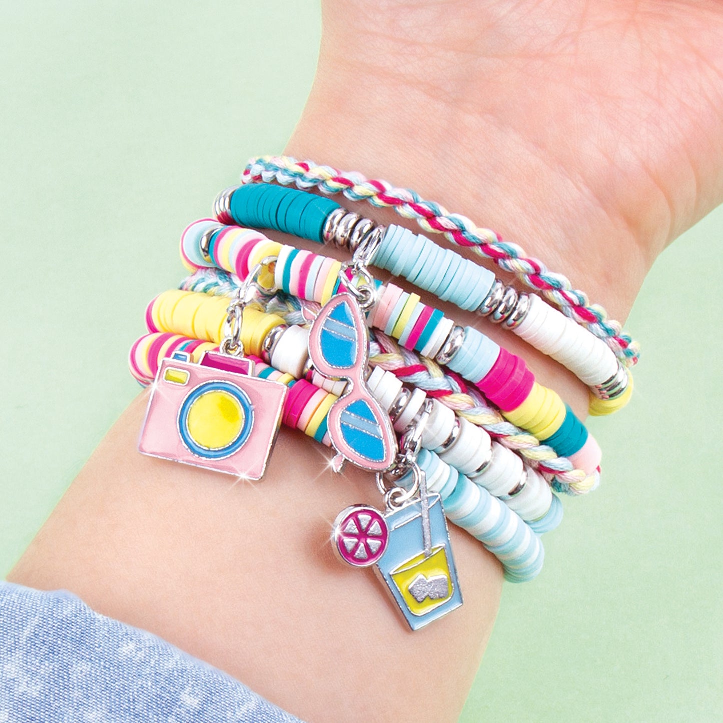 Summer Vibes Heishi Bead Set