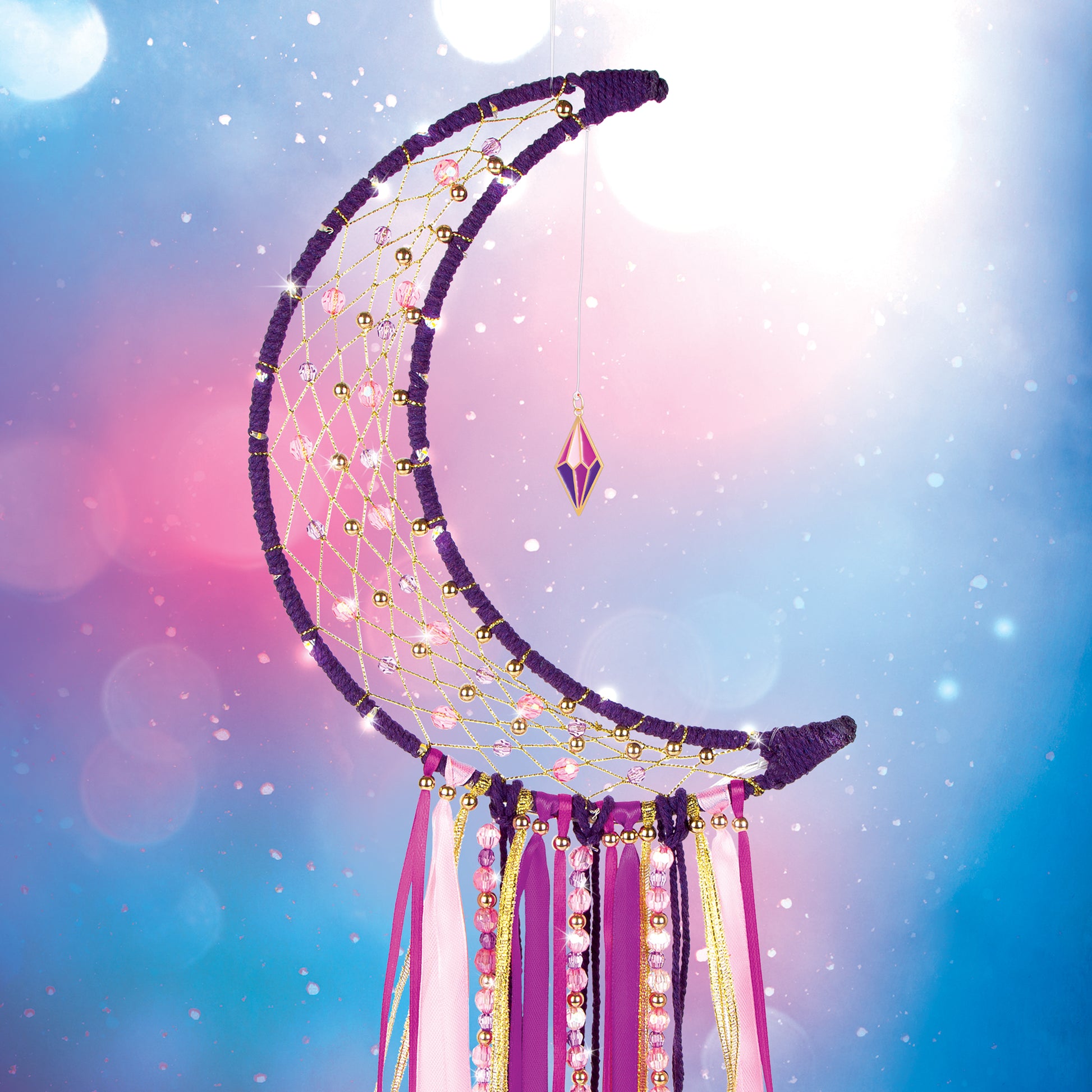 Lunar Dream Catcher with Lights