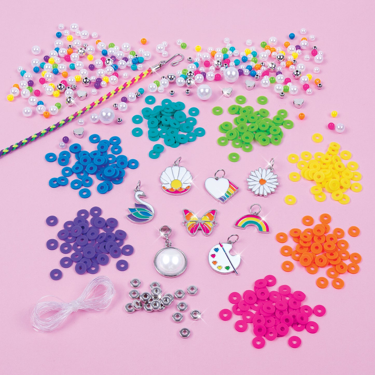 Rainbows and Pearls DIY Jewelry Kit