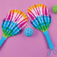 “Tie-Dye” 2 Person Pickleball Set