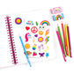 Tie Dye All-in-One Sketching Set