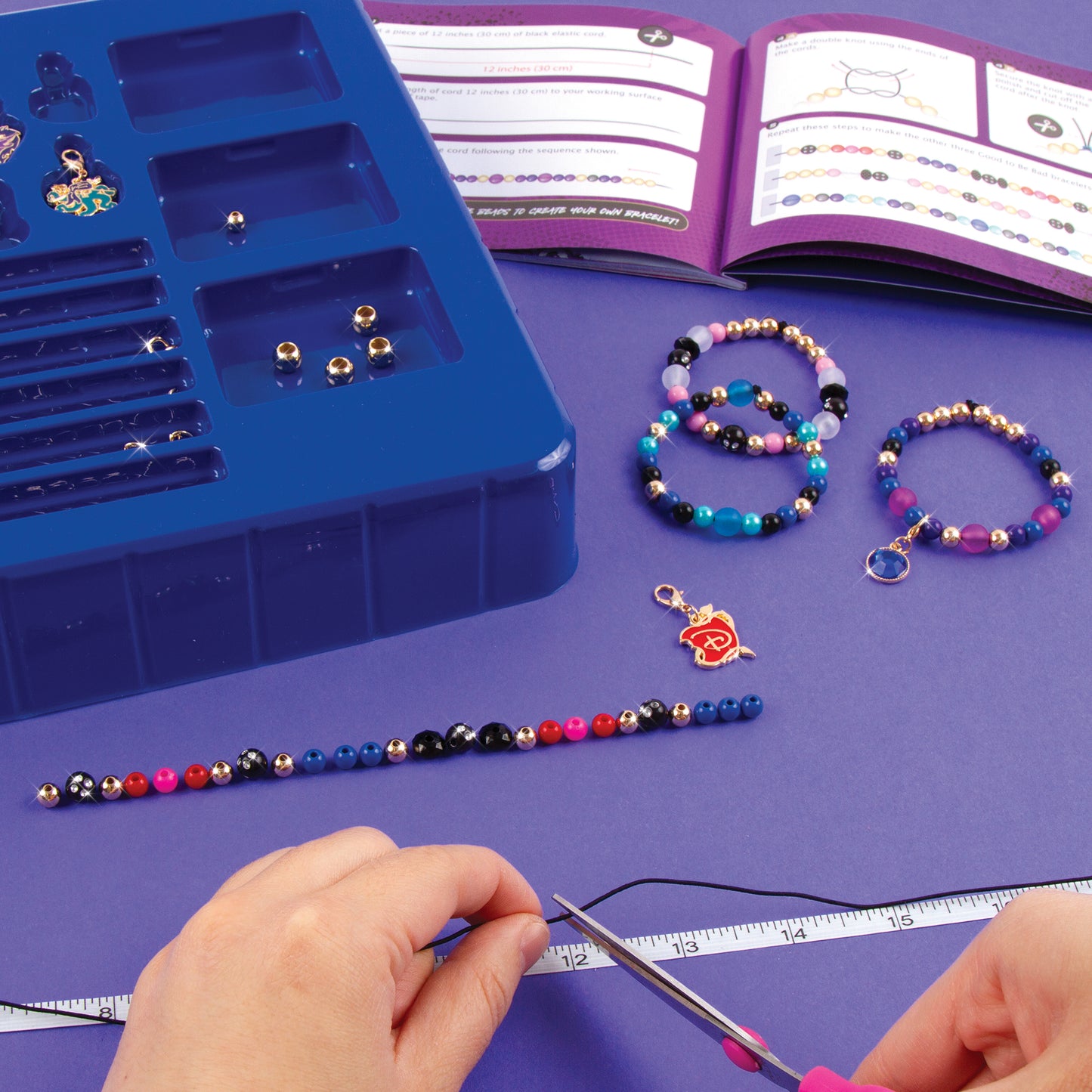 DIY Descendants Bracelet Kit Stretchy Bracelet Bead Kit Creative