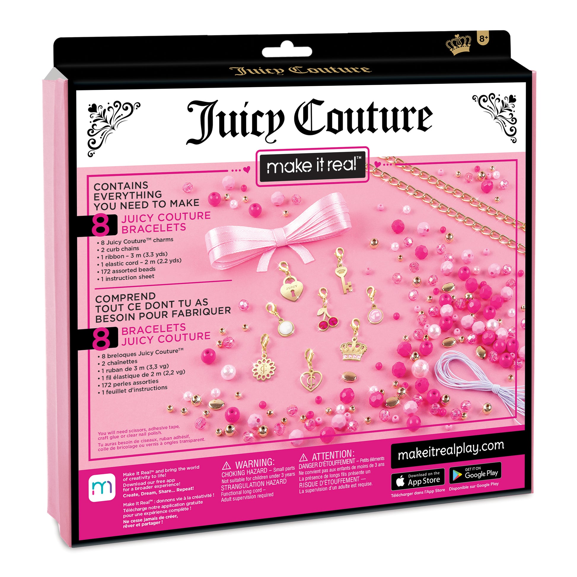 Juicy Couture™ Perfectly Pink Bracelets – Make It Real