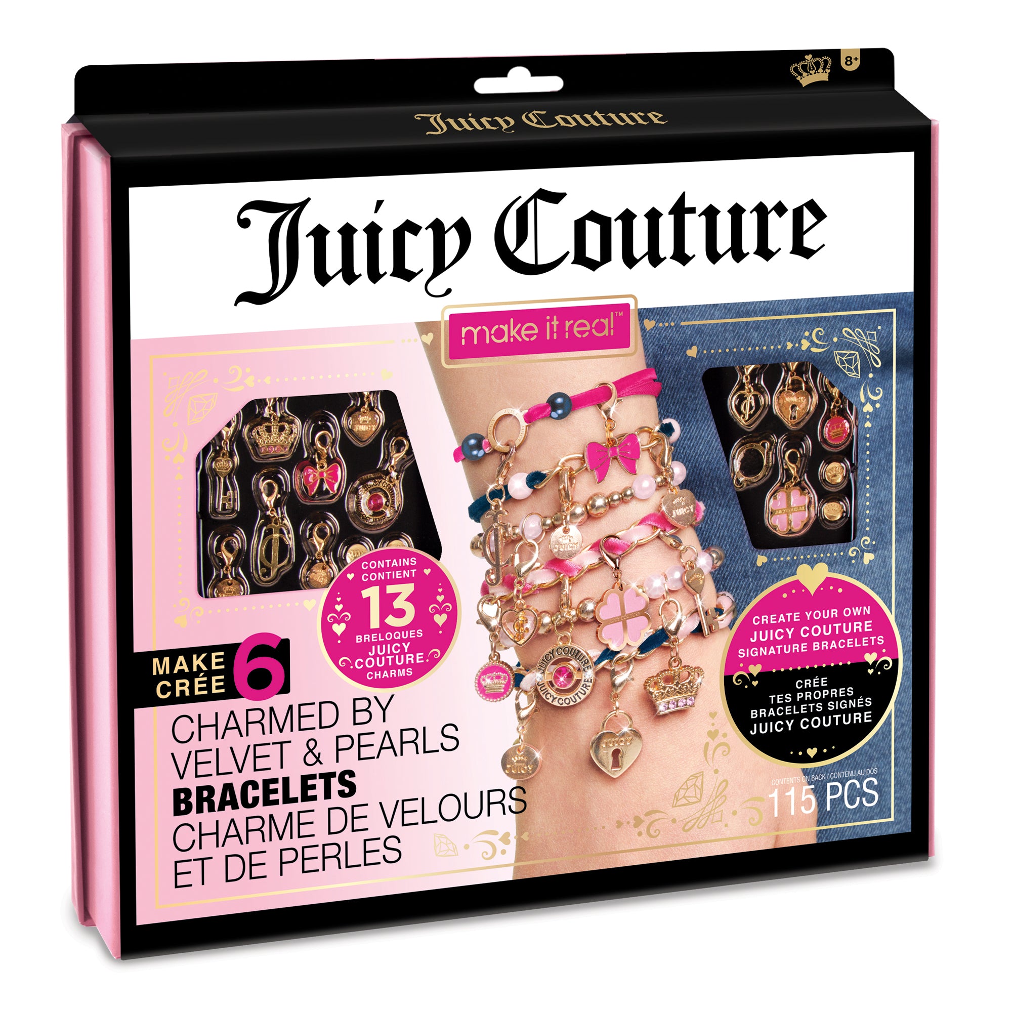 Juicy Couture™ Charmed by Velvet & Pearls Bracelets – Make It Real