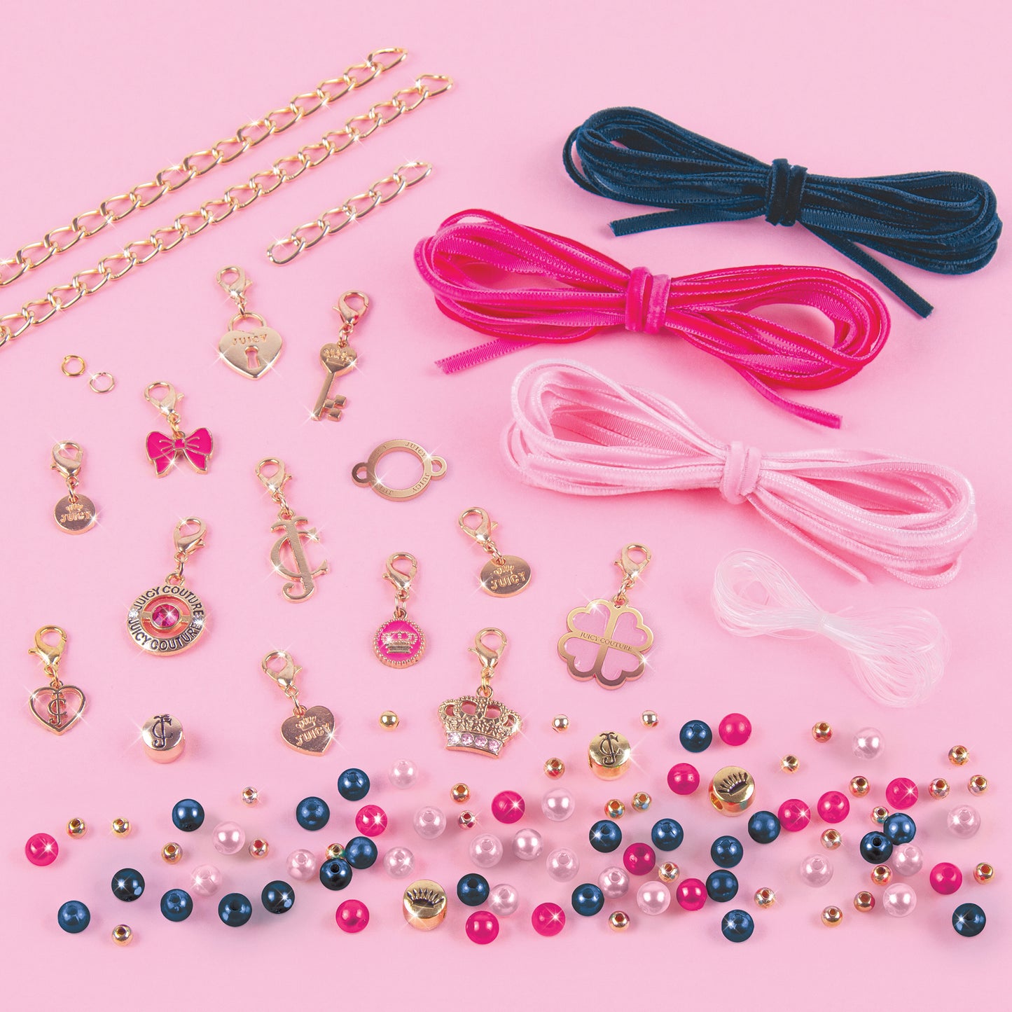 Juicy Couture™ Charmed by Velvet & Pearls Bracelets