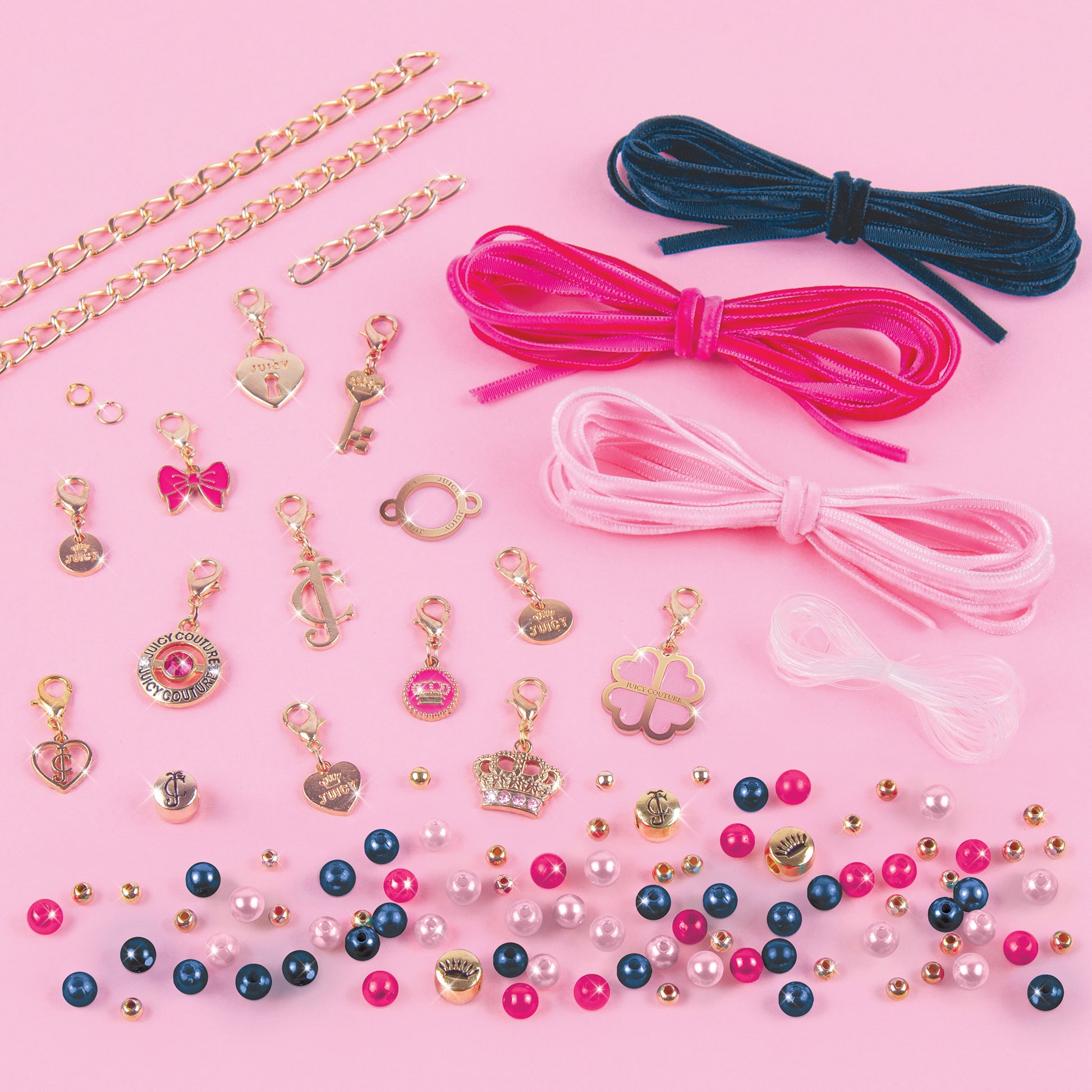 Juicy Couture™ Charmed by Velvet & Pearls Bracelets – Make It Real