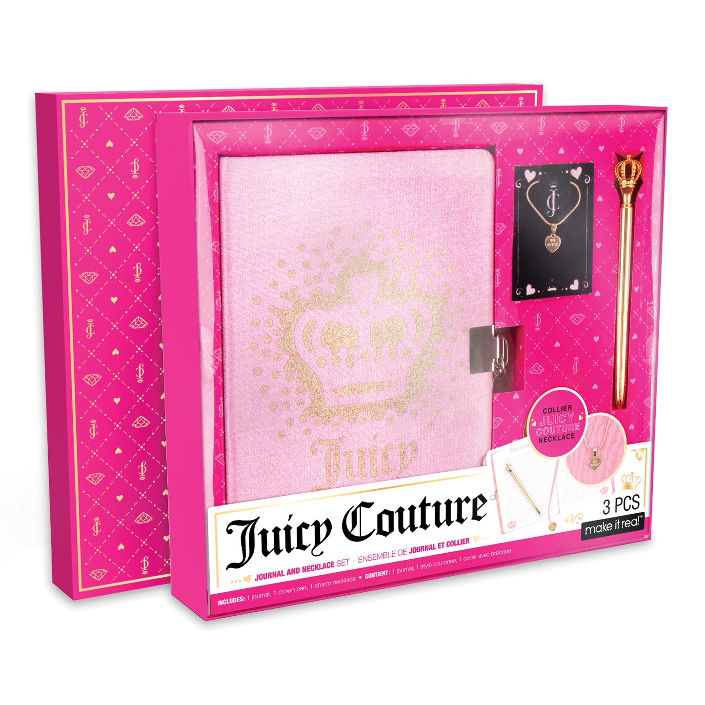 Juicy Couture™ Journal and Necklace Set – Make It Real