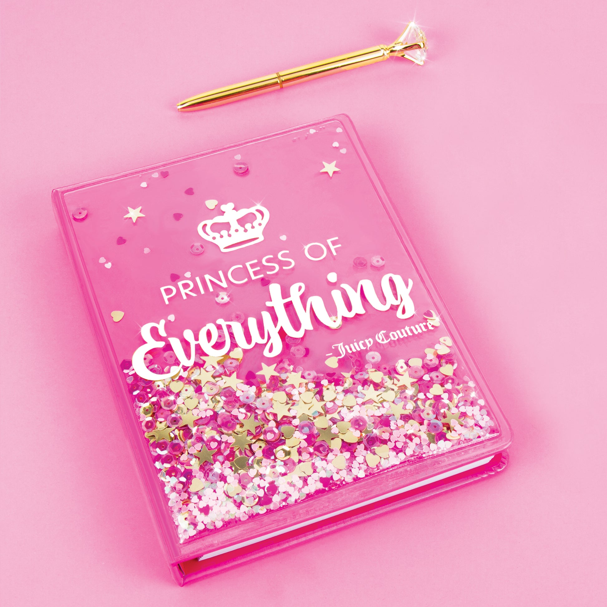 Quilted Locking Journal with Glitter Pen – Soca Girl