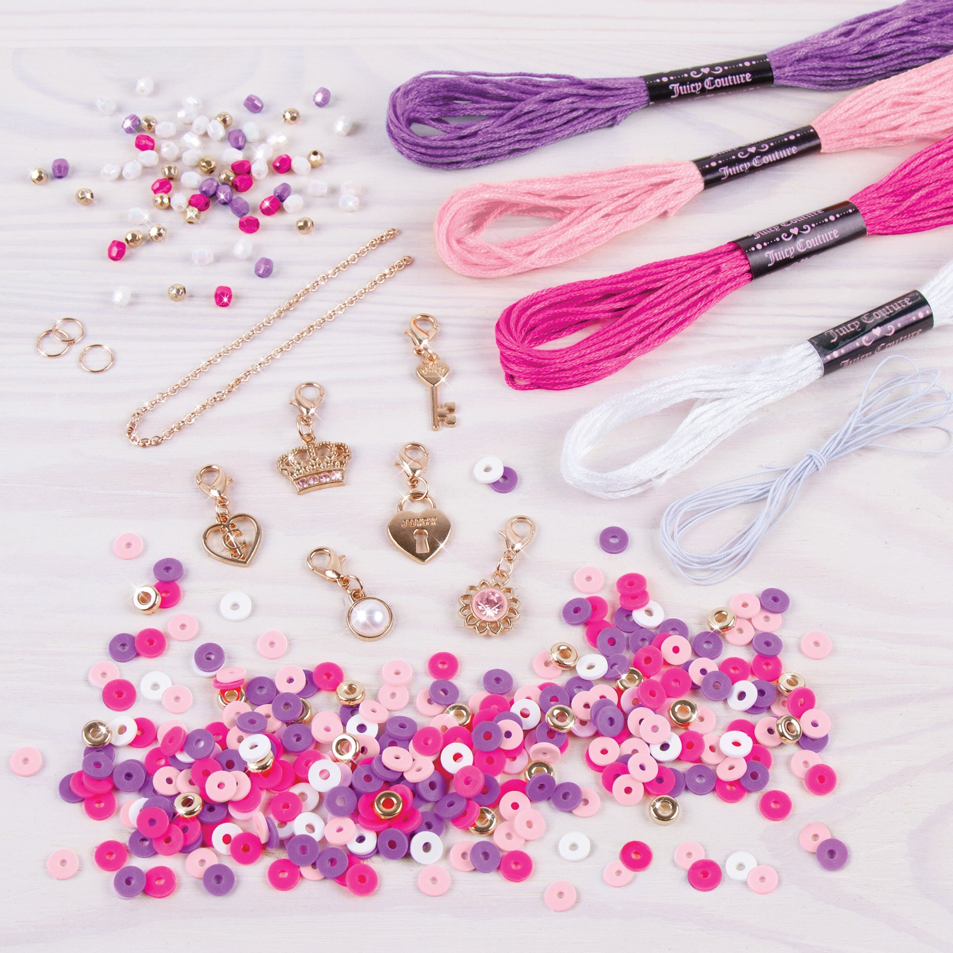 Juicy Couture Mini Pink & Precious DIY Bracelets Kit - Create 8